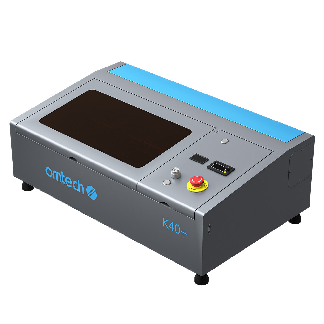 Grabadora Láser Compacta 40W con Área de Grabado 300x200mm | K40 Más