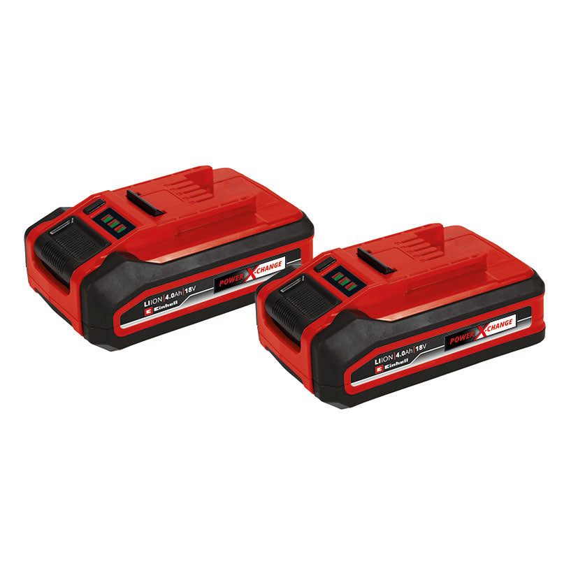 Pack 2 baterías 18V 4.0 Ah EINHELL PXC Plus TWINPACK