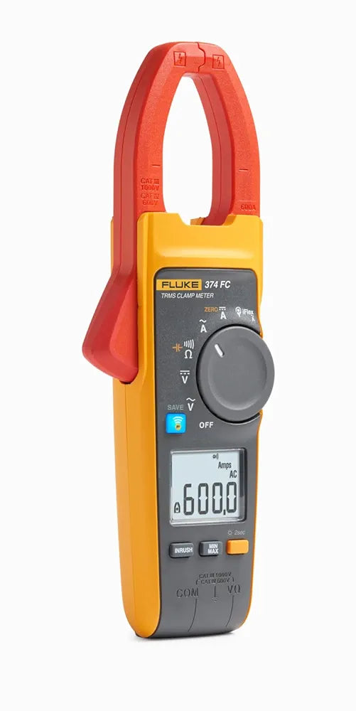 Fluke 374 FC 600A AC/DC TRMS Wireless Clamp Meter