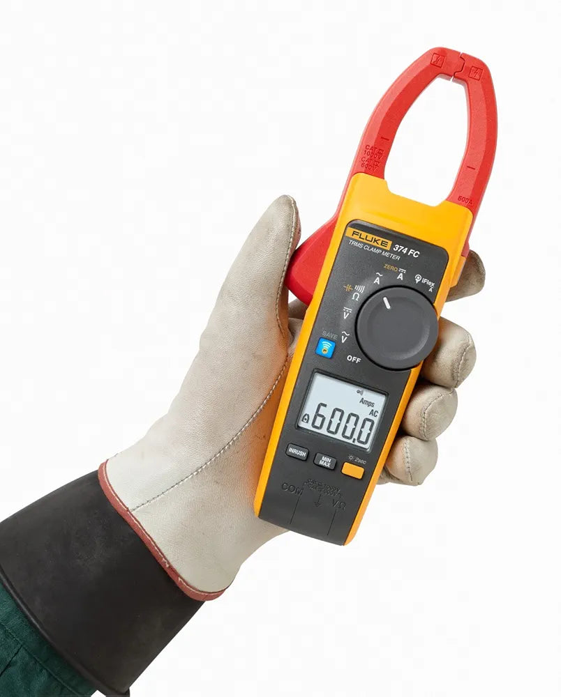 Fluke 374 FC 600A AC/DC TRMS Wireless Clamp Meter