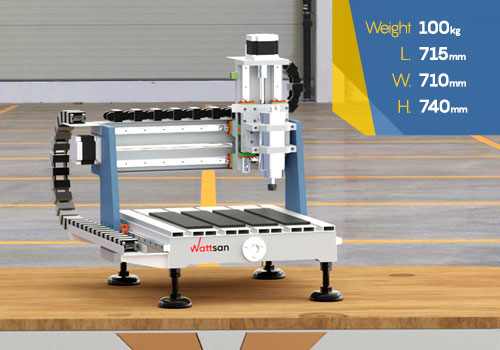 Fresadora CNC WATTSAN 0404 MINI
