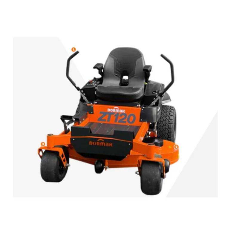Tractor cortacésped ZT 120 Dormak