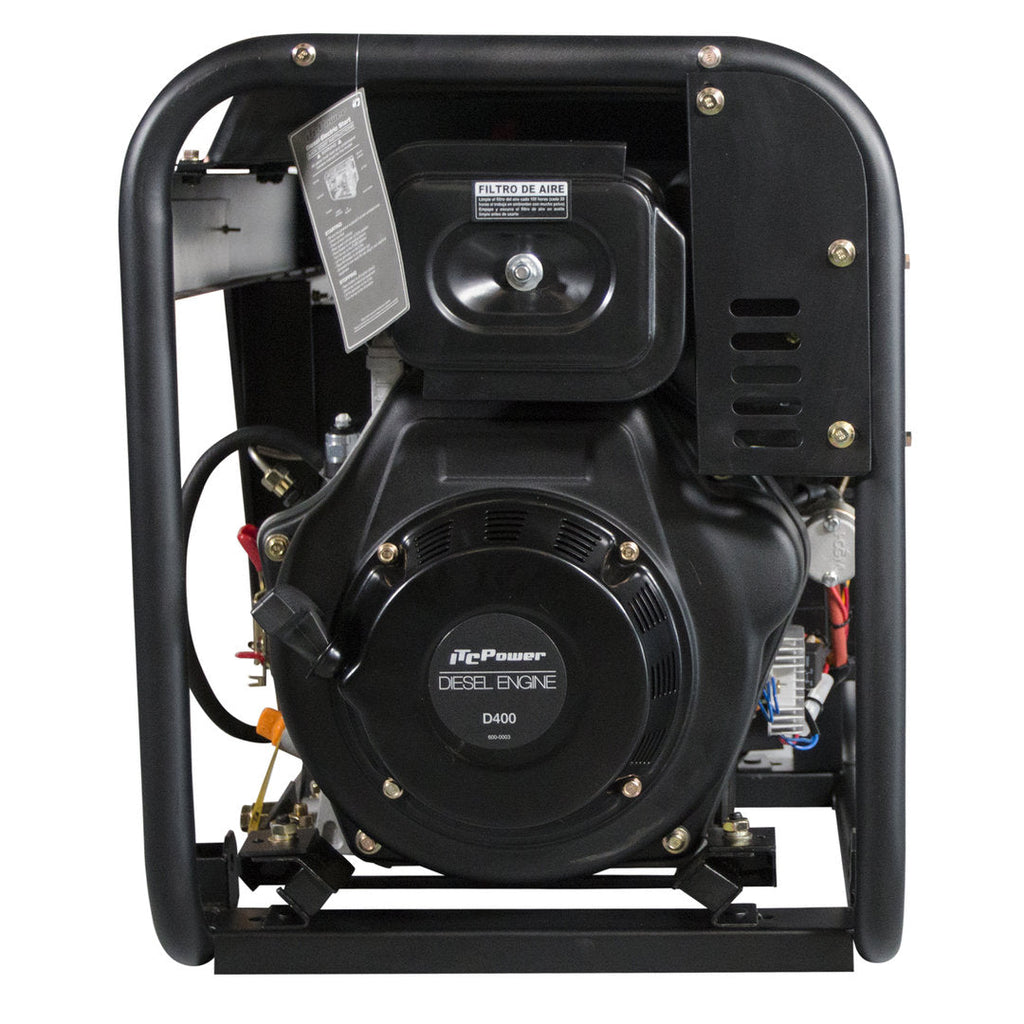 DG6000LE Generador Diesel 5 kw monofásico ITCPower