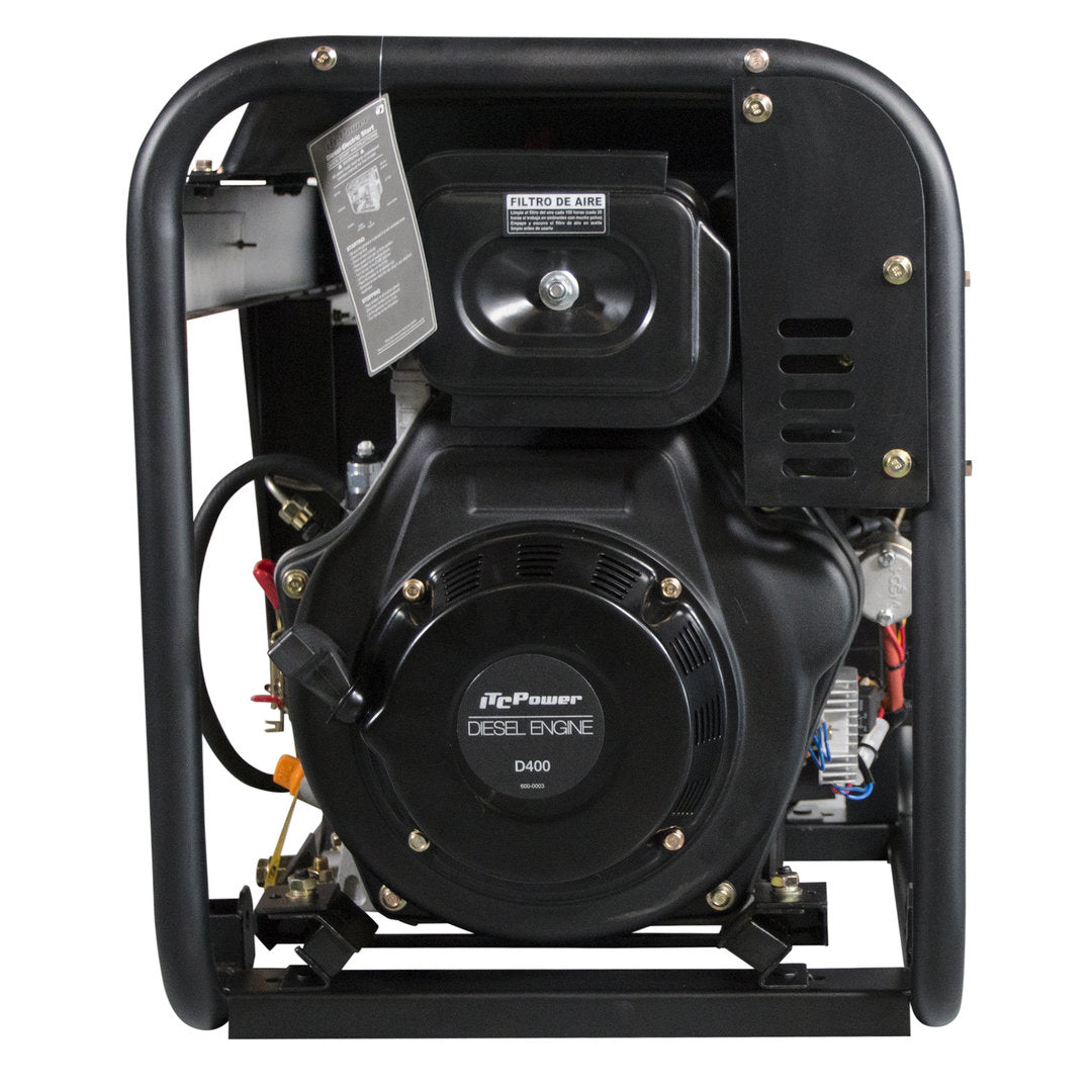 DG6000LE Generador Diesel 5 kw monofásico ITCPower