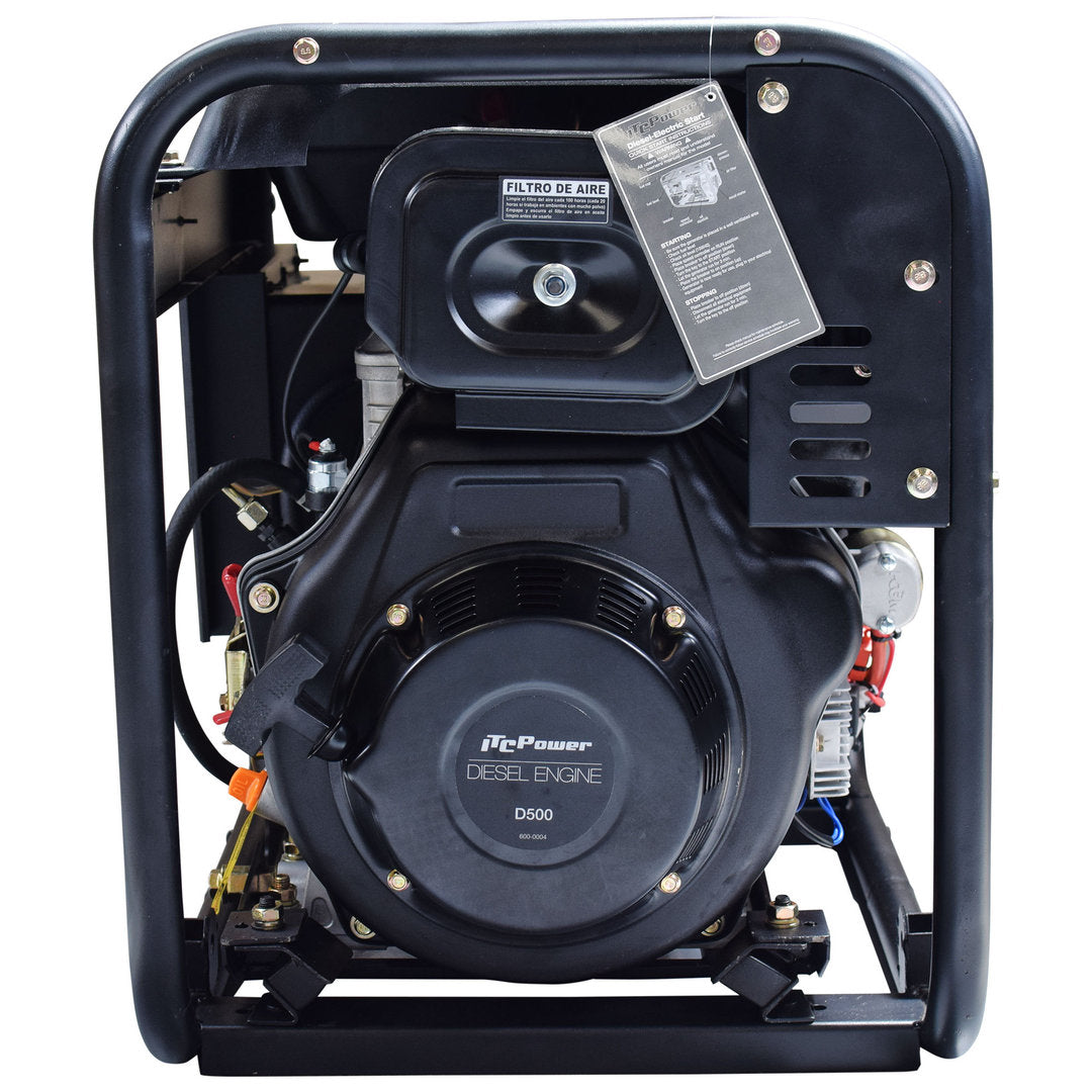 DG7800LE Generador Diesel ITCPower 6.3 kw.