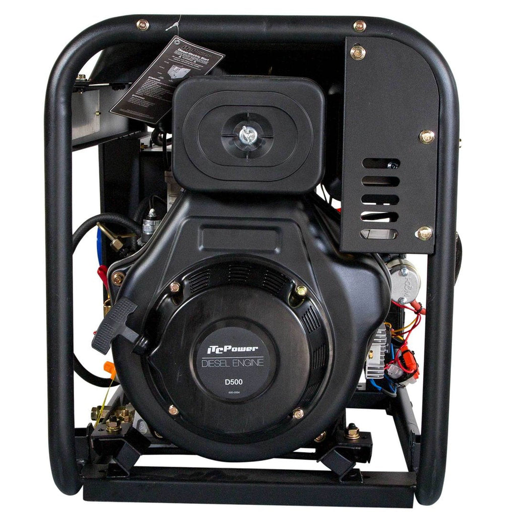 DG7800LE-T Generador Diésel ITCPower Full Power 7,9KVA (400V) / 5,6KW (230V)