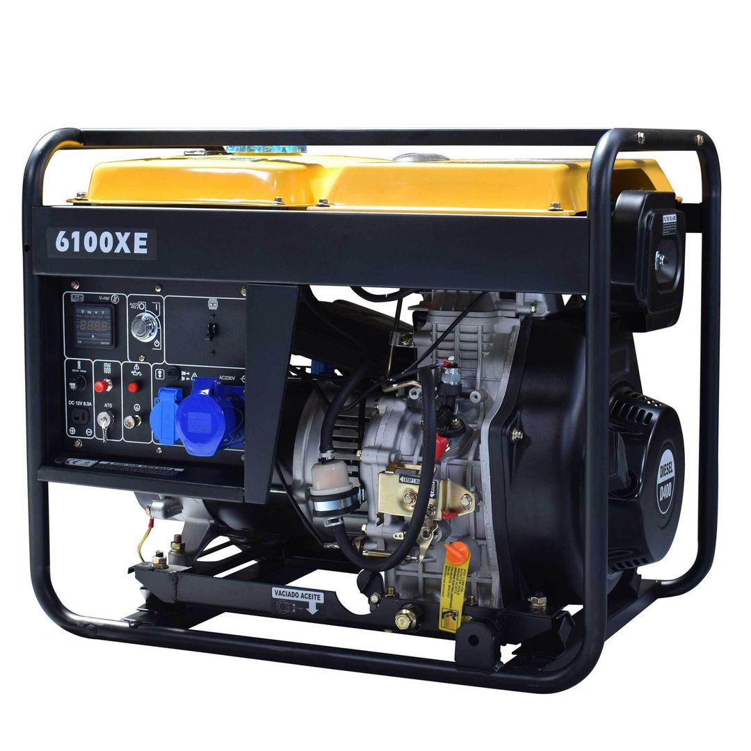 NT6100XE Generador Diésel ITCPower 5,3KW de potencia máxima
