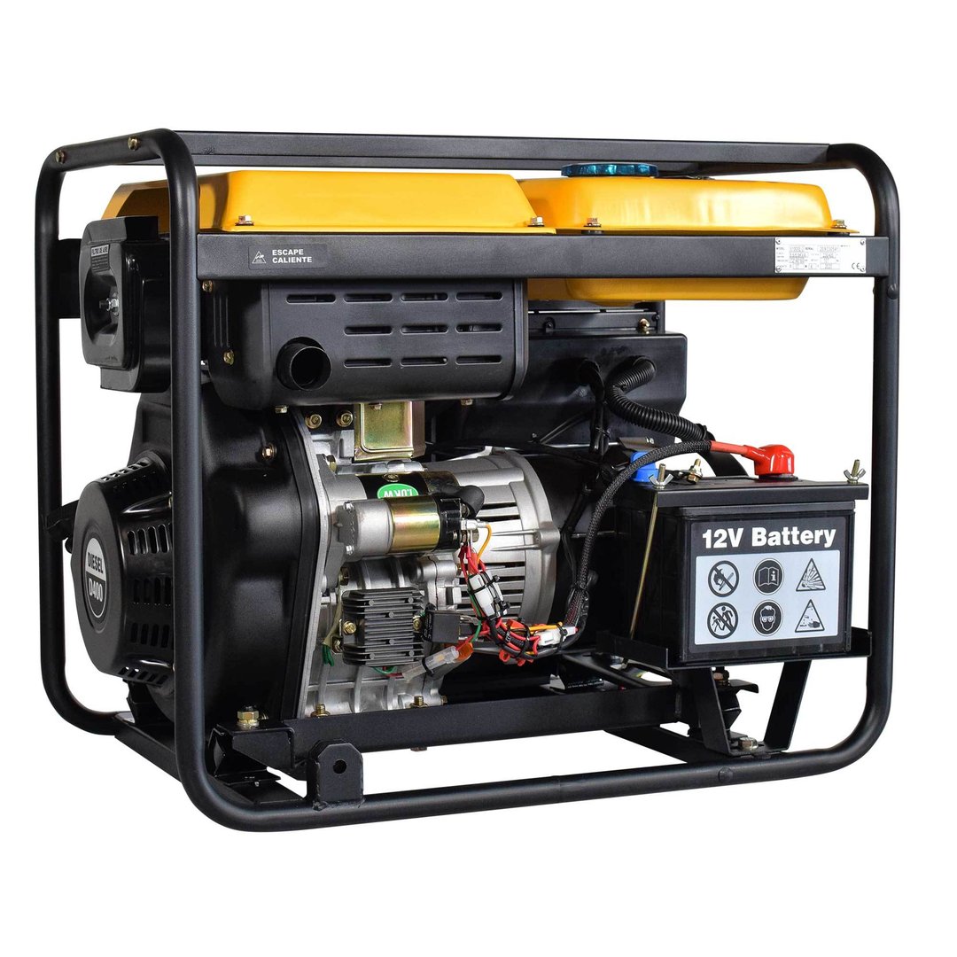 NT6100XE-3 Generador diesel ITCPower Potencia máxima: 6.60 Kva / 2.8 Kva