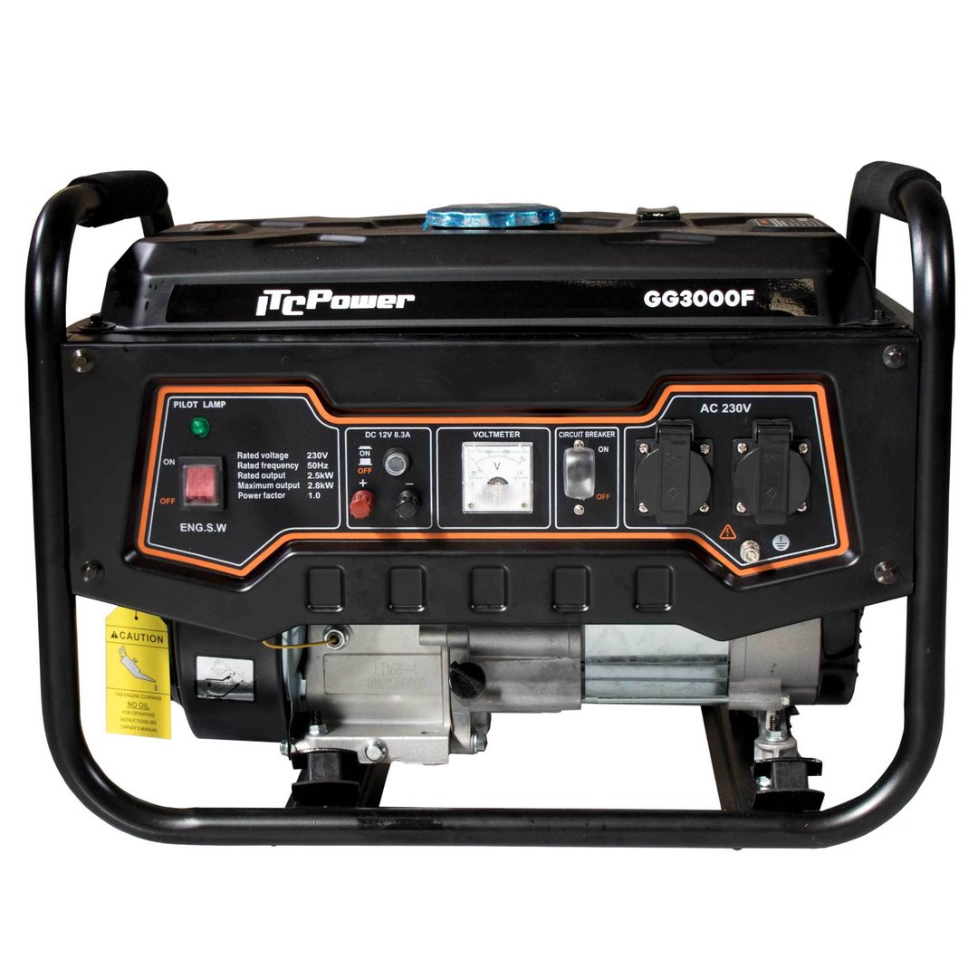GG3000F Generador gasolina ITCPower