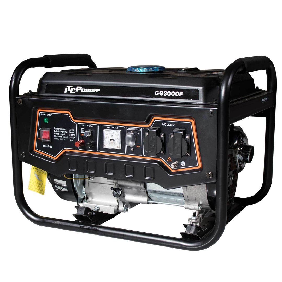 GG3000F Generador gasolina ITCPower