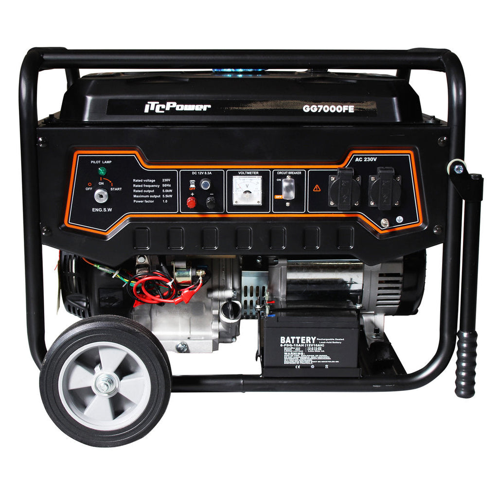 GG7000FE Generador Gasolina Monofásico de 5,5KW ITCPower