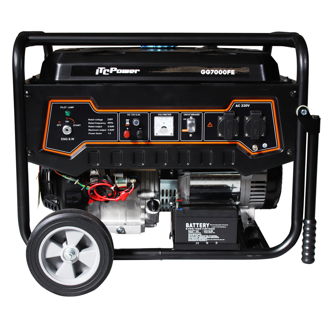 GG7000FE Generador Gasolina Monofásico de 5,5KW ITCPower