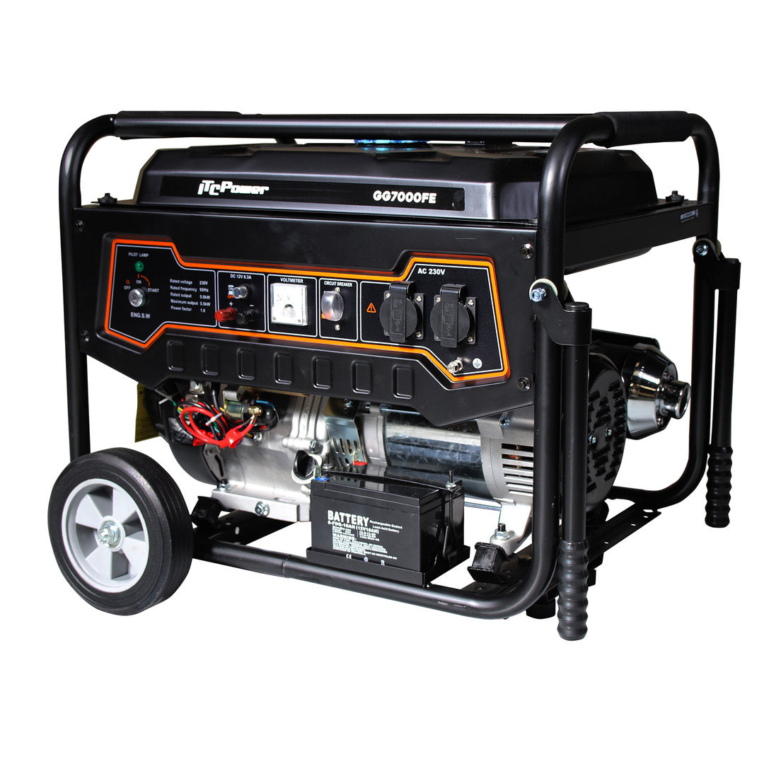 GG7000FE Generador Gasolina Monofásico de 5,5KW ITCPower