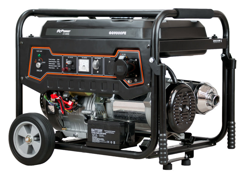 GG9000FE Generador gasolina monofásico de 7,5Kw ITCPower