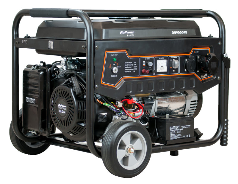 GG9000FE Generador gasolina monofásico de 7,5Kw ITCPower