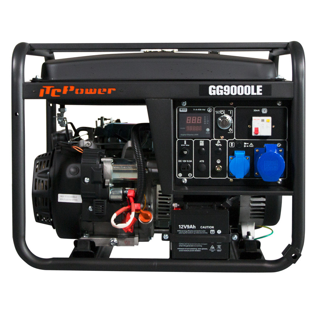 GG9000LE Generador gasolina monofásico de 6,6Kw ITCPower