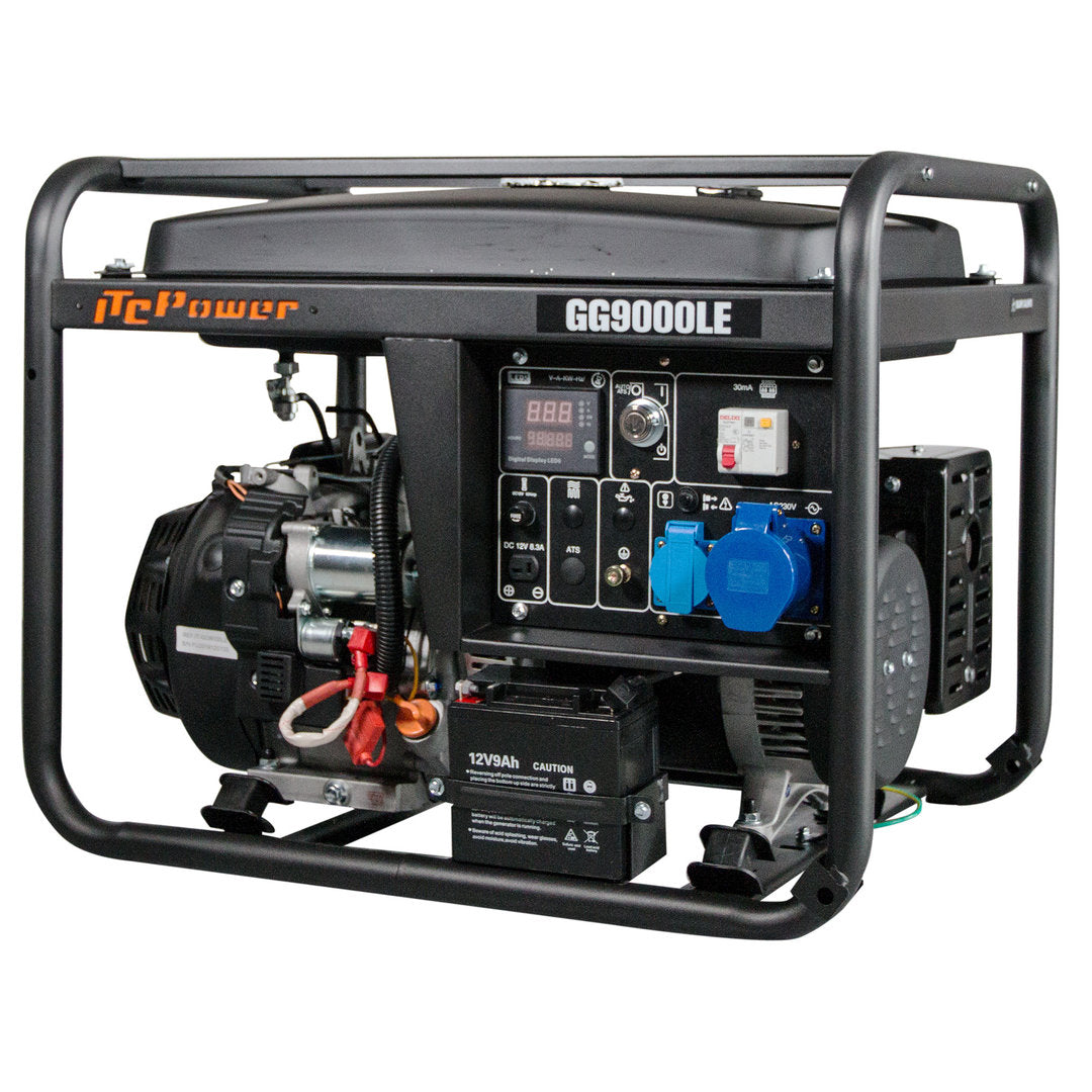 GG9000LE Generador gasolina monofásico de 6,6Kw ITCPower