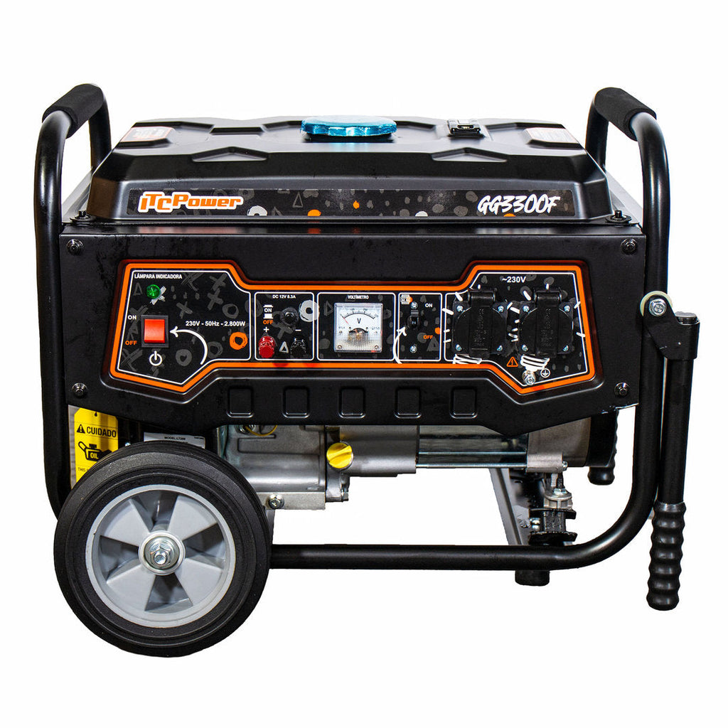GG3300F Generador Eléctrico a Gasolina de 3KW ITCPower