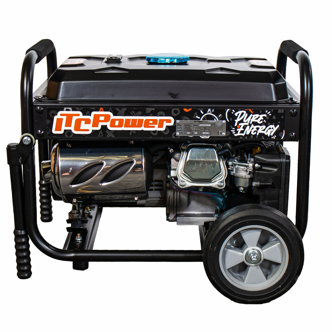 GG3300F Generador Eléctrico a Gasolina de 3KW ITCPower