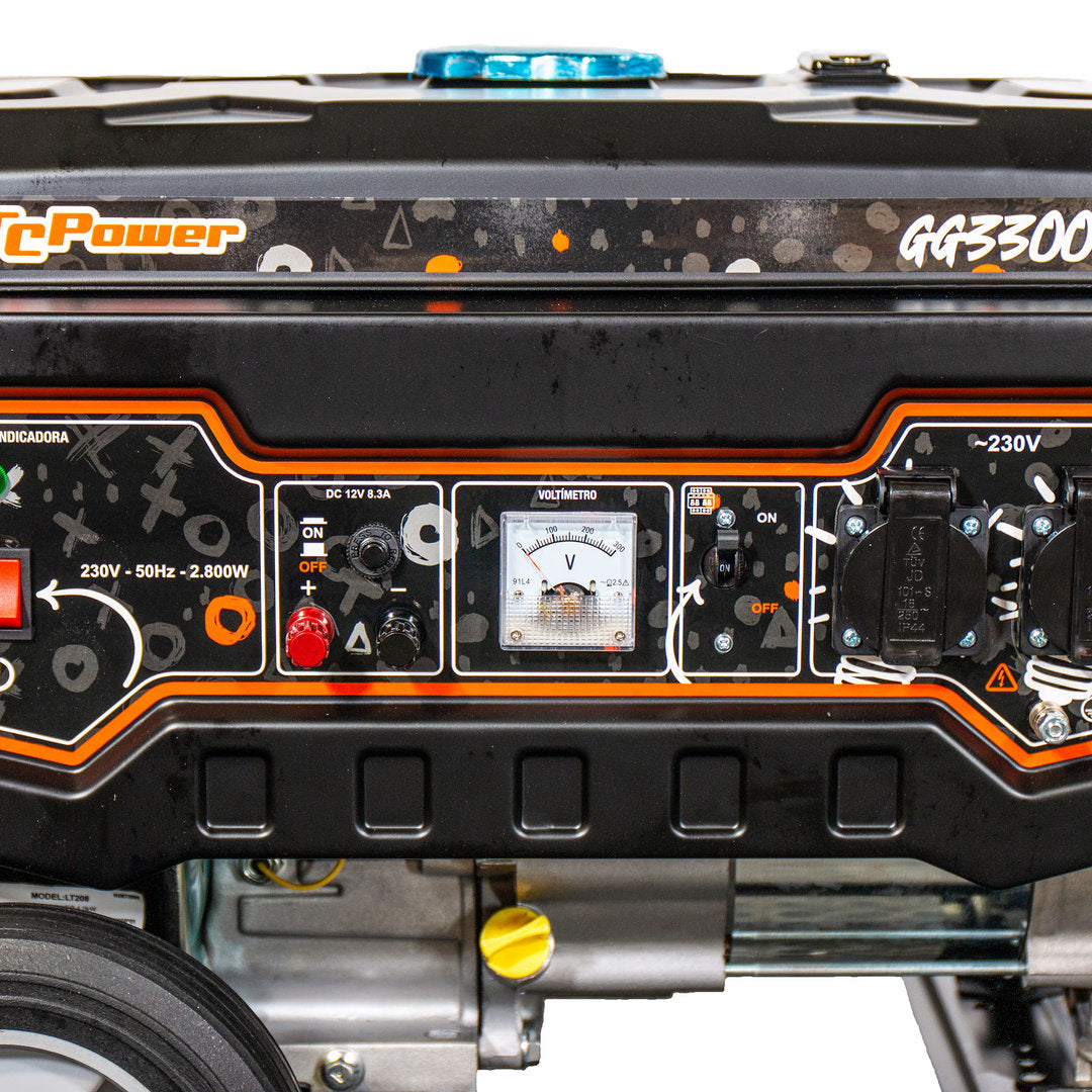 GG3300F Generador Eléctrico a Gasolina de 3KW ITCPower