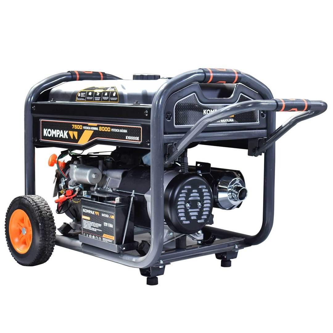 KP-K10000E Generador Gasolina con AVR 8,0 KW de Kompak