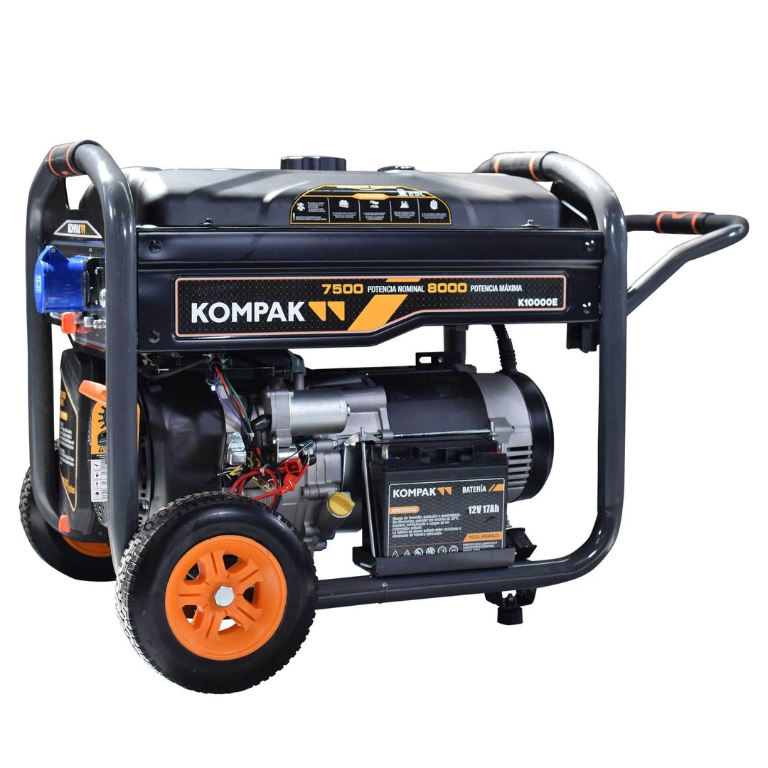 KP-K10000E Generador Gasolina con AVR 8,0 KW de Kompak