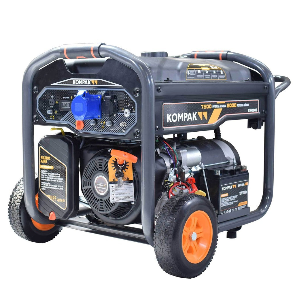 KP-K10000E Generador Gasolina con AVR 8,0 KW de Kompak