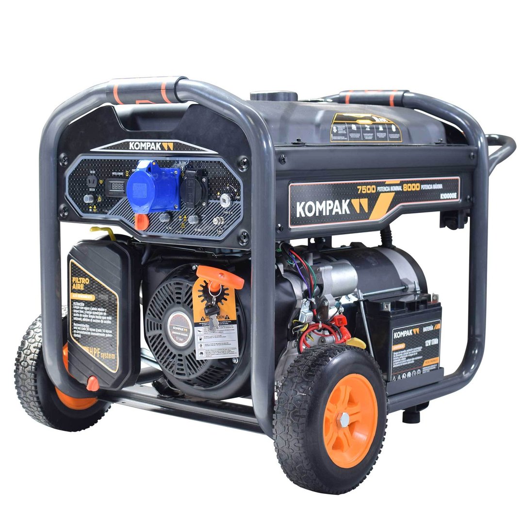 KP-K10000E Generador Gasolina con AVR 8,0 KW de Kompak