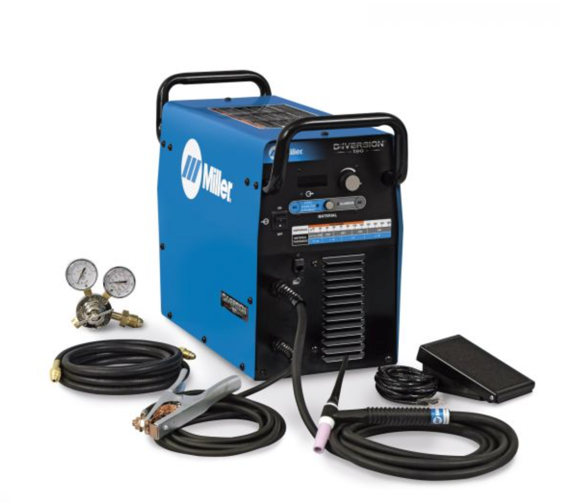 Miller Diversion 180 AC/DC TIG Welder Complete (907627)