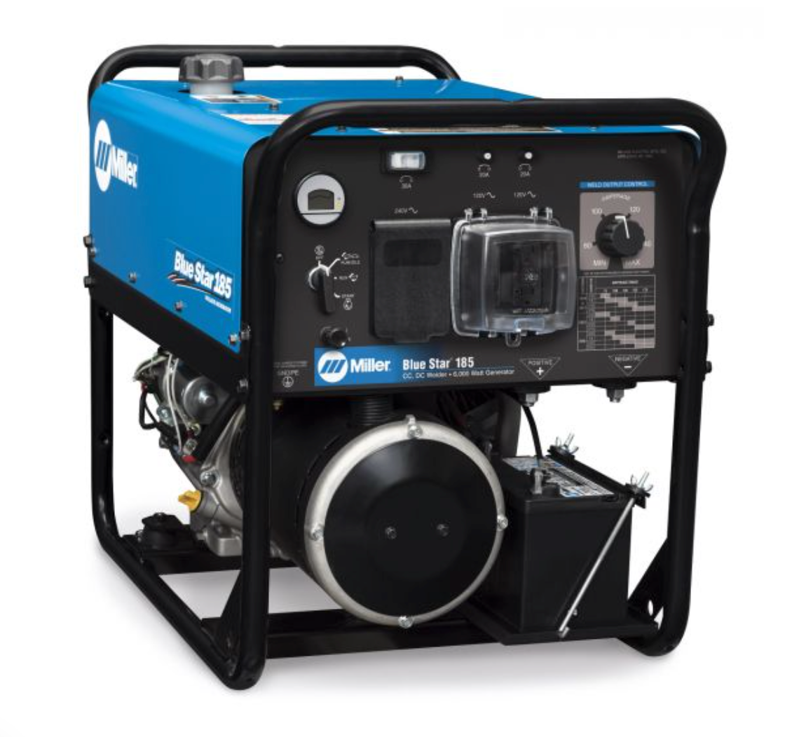 Miller Blue Star 185 Welder/Generator With GFCI Receptacles (907664)