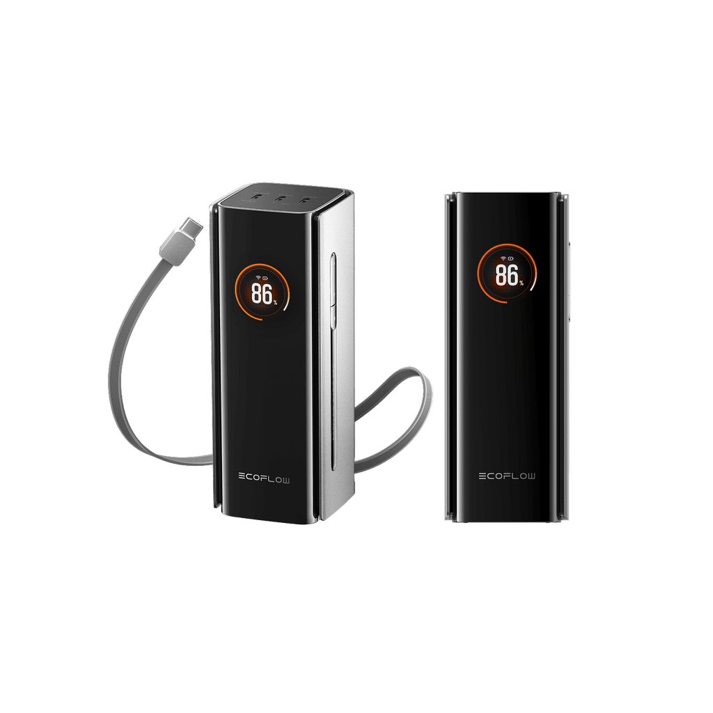 Banco de energía EcoFlow RAPID Pro (20 000 mAh, 230 W, cable integrado de 100 W)