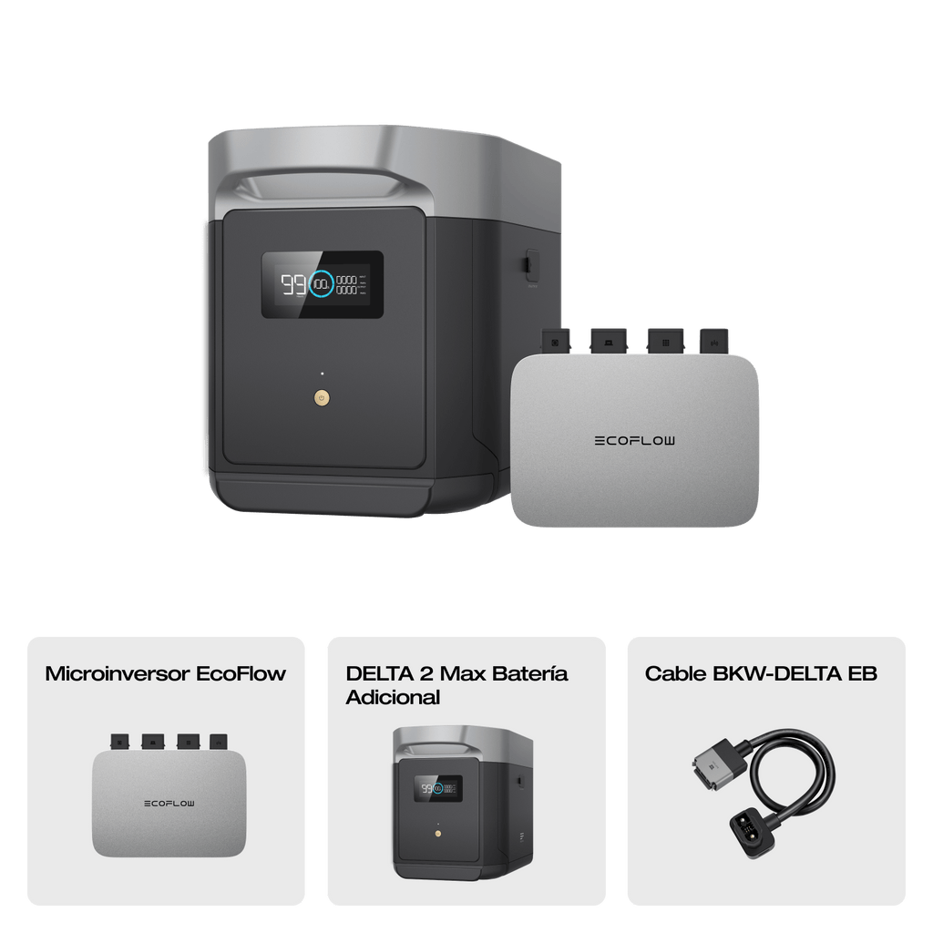Batería adicional inteligente EcoFlow DELTA 2 Max (reacondicionada)