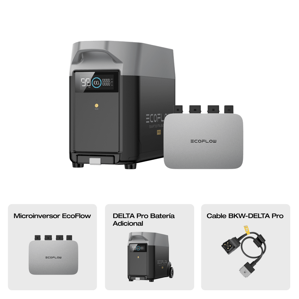 Batería adicional inteligente EcoFlow DELTA Pro (reacondicionada)