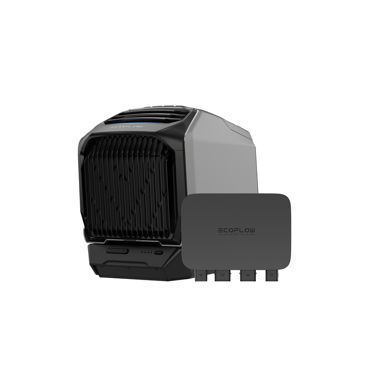 Cargador mediante alternador EcoFlow de 800 W + WAVE 2 + batería adicional