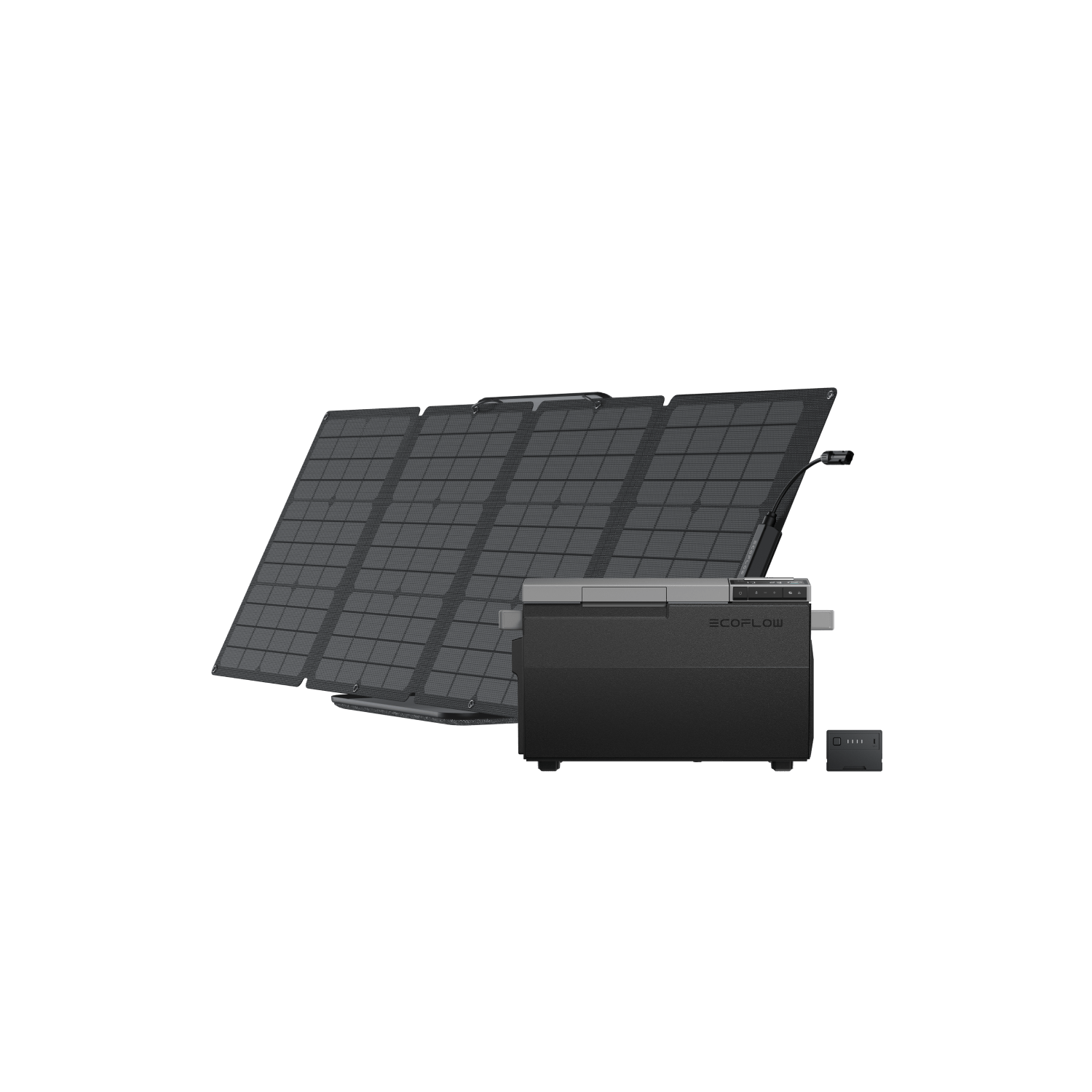 Frigorífico portátil EcoFlow GLACIER + batería Plug-in