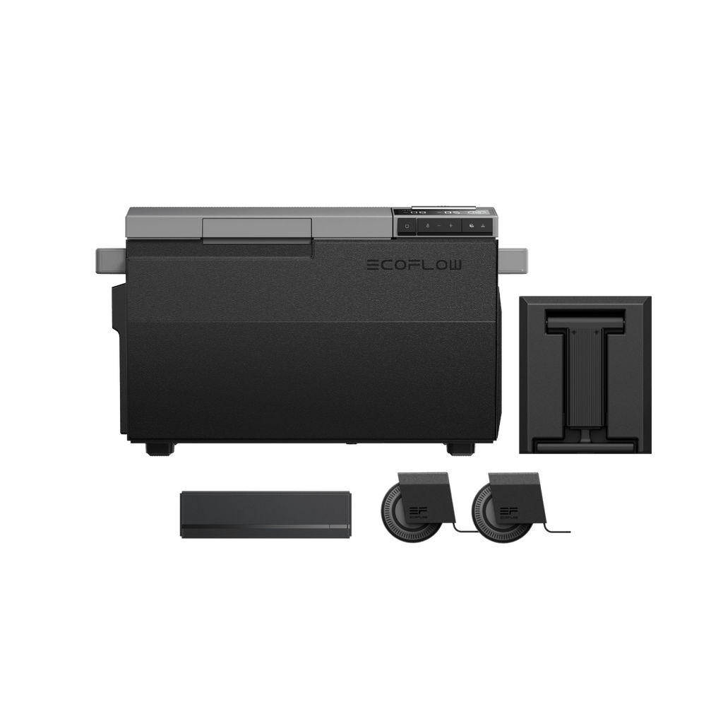 Frigorífico portátil EcoFlow GLACIER + batería Plug-in