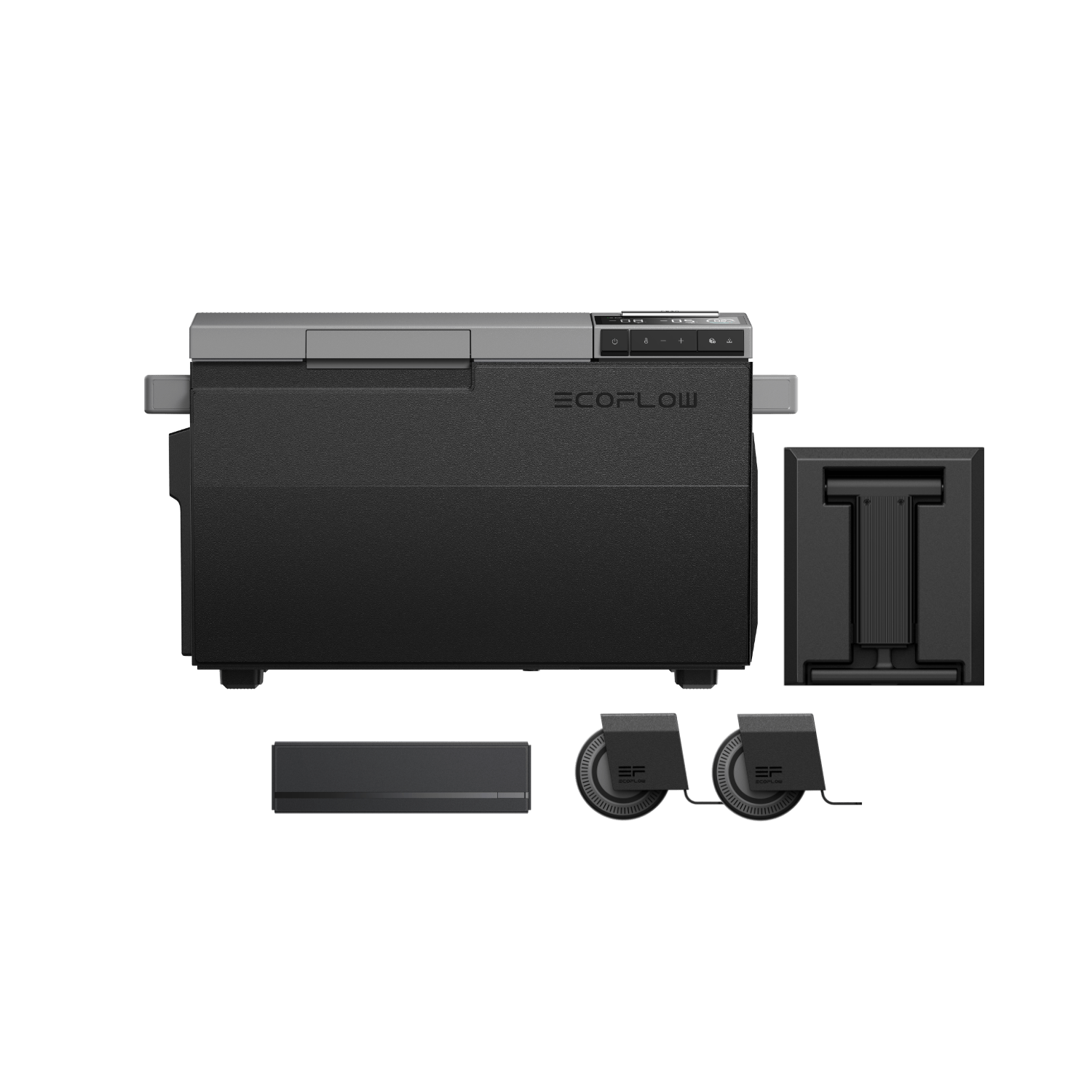 Frigorífico portátil EcoFlow GLACIER + batería Plug-in