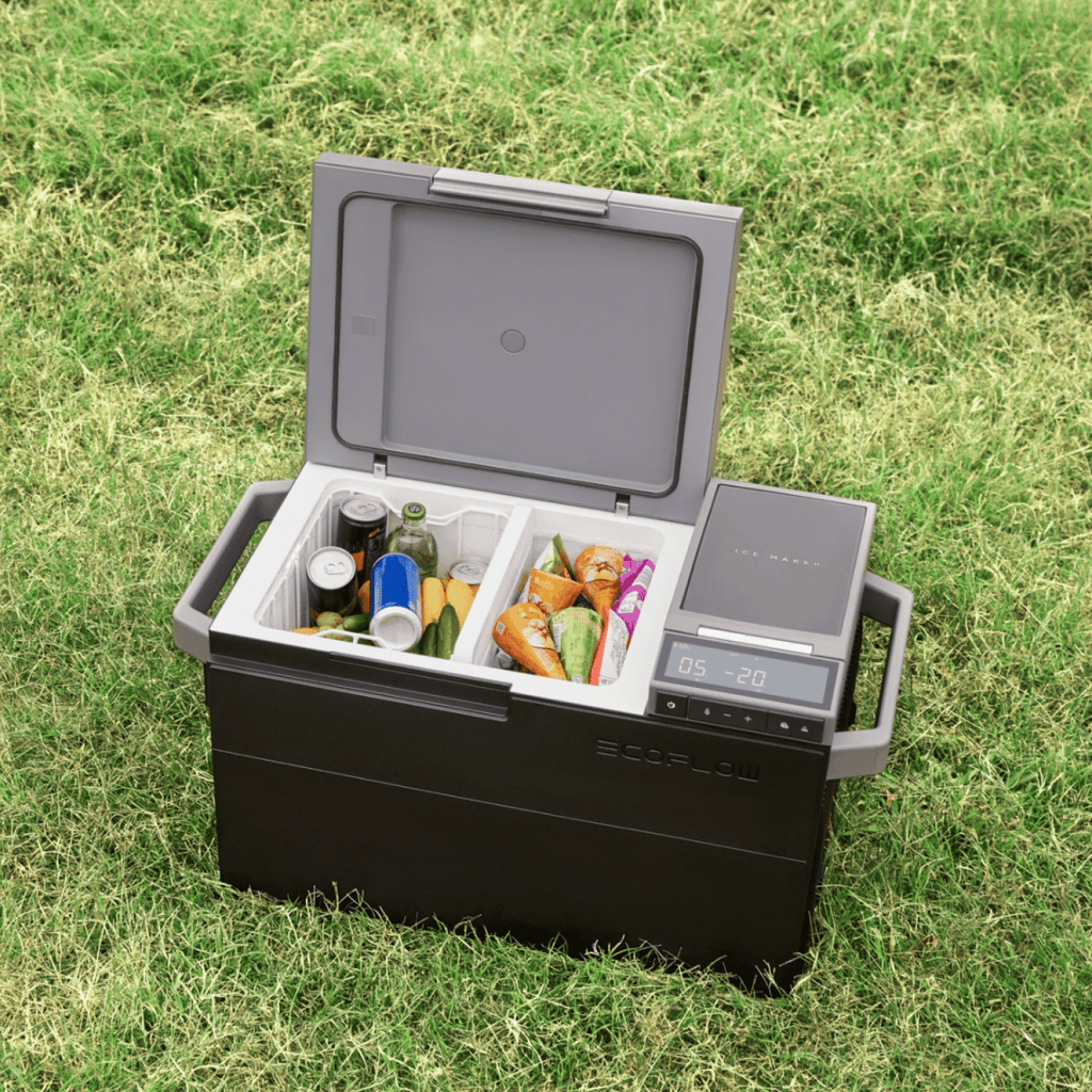 Frigorífico portátil EcoFlow GLACIER + batería Plug-in