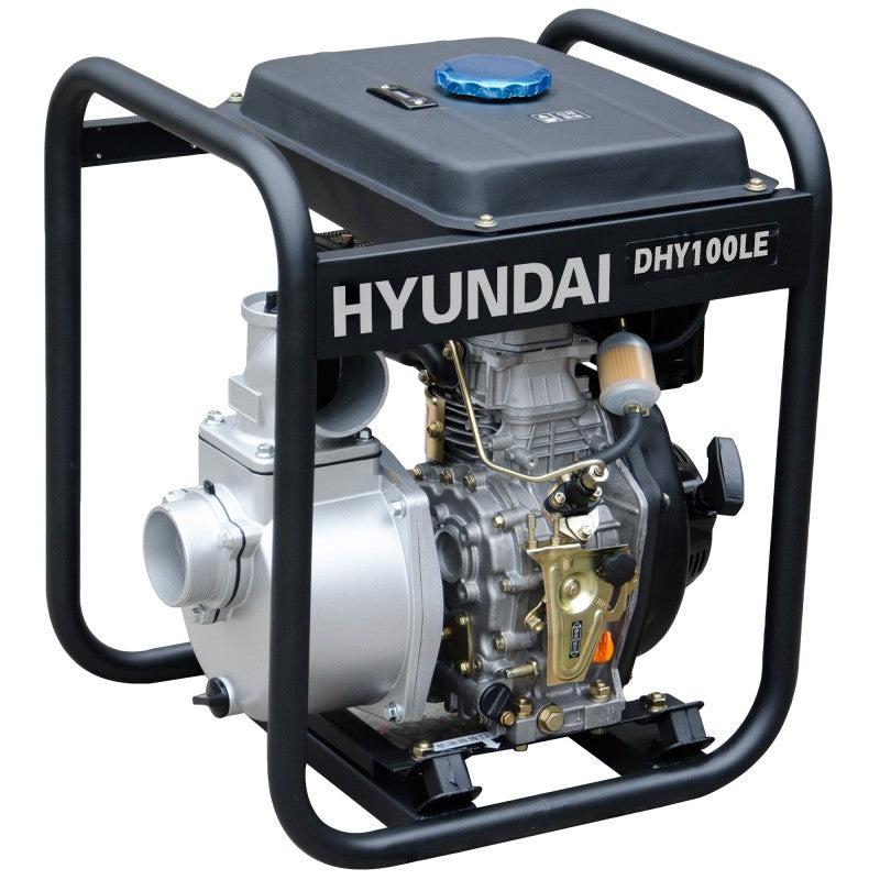 Motobombas diesel para aguas limpias DHY100LE Hyundai
