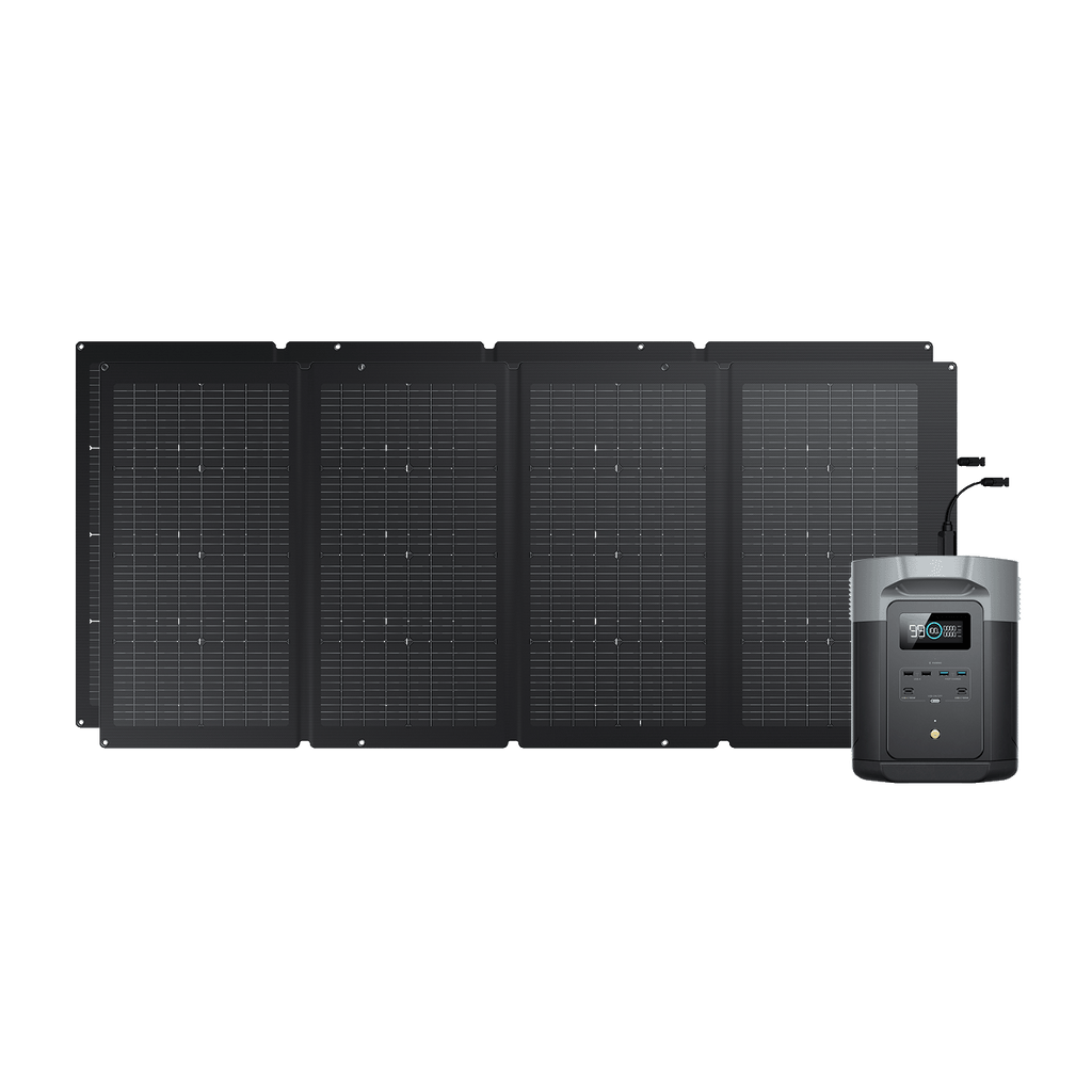 Generador solar EcoFlow DELTA 2 Max (FV 220 W)