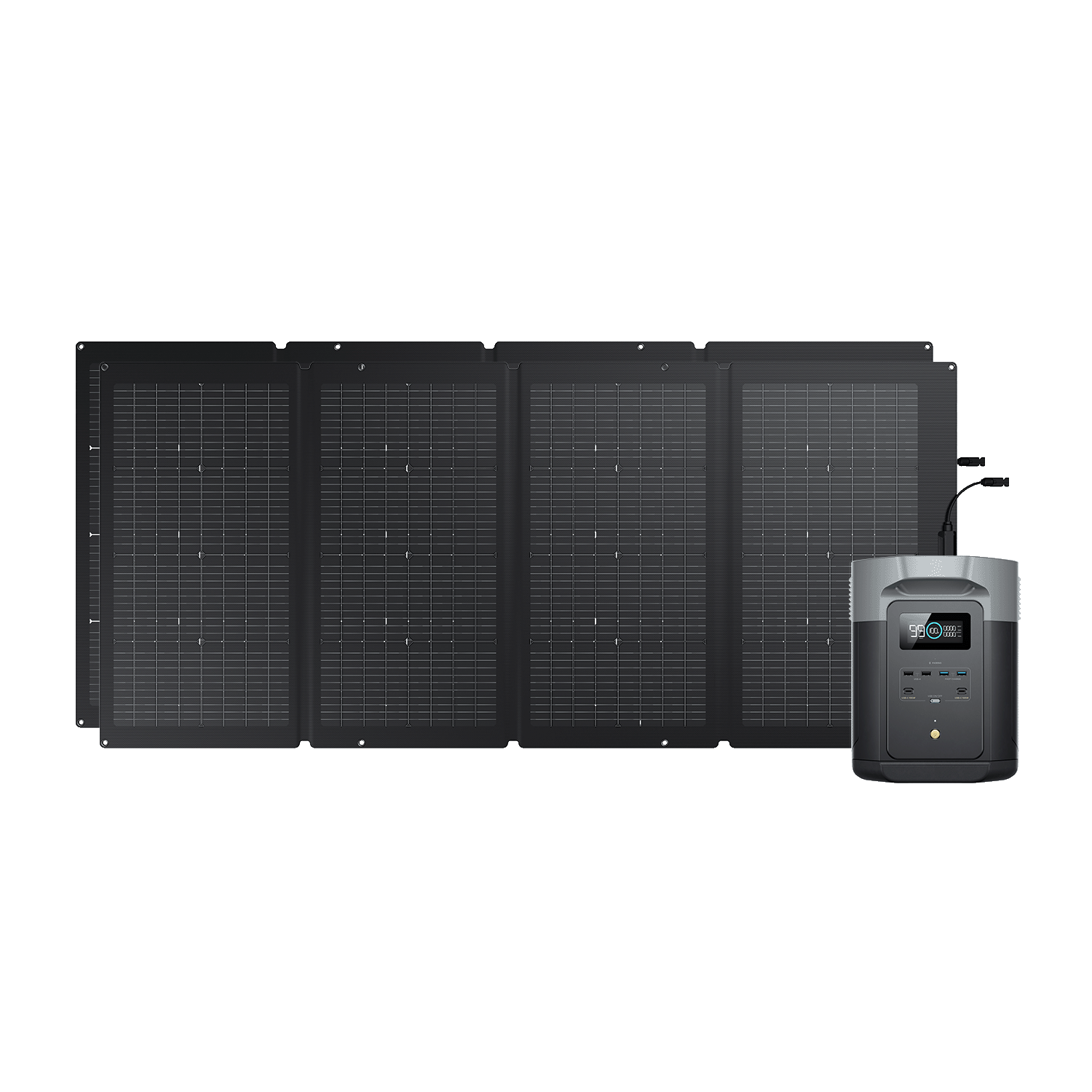 Generador solar EcoFlow DELTA 2 Max (FV 220 W)