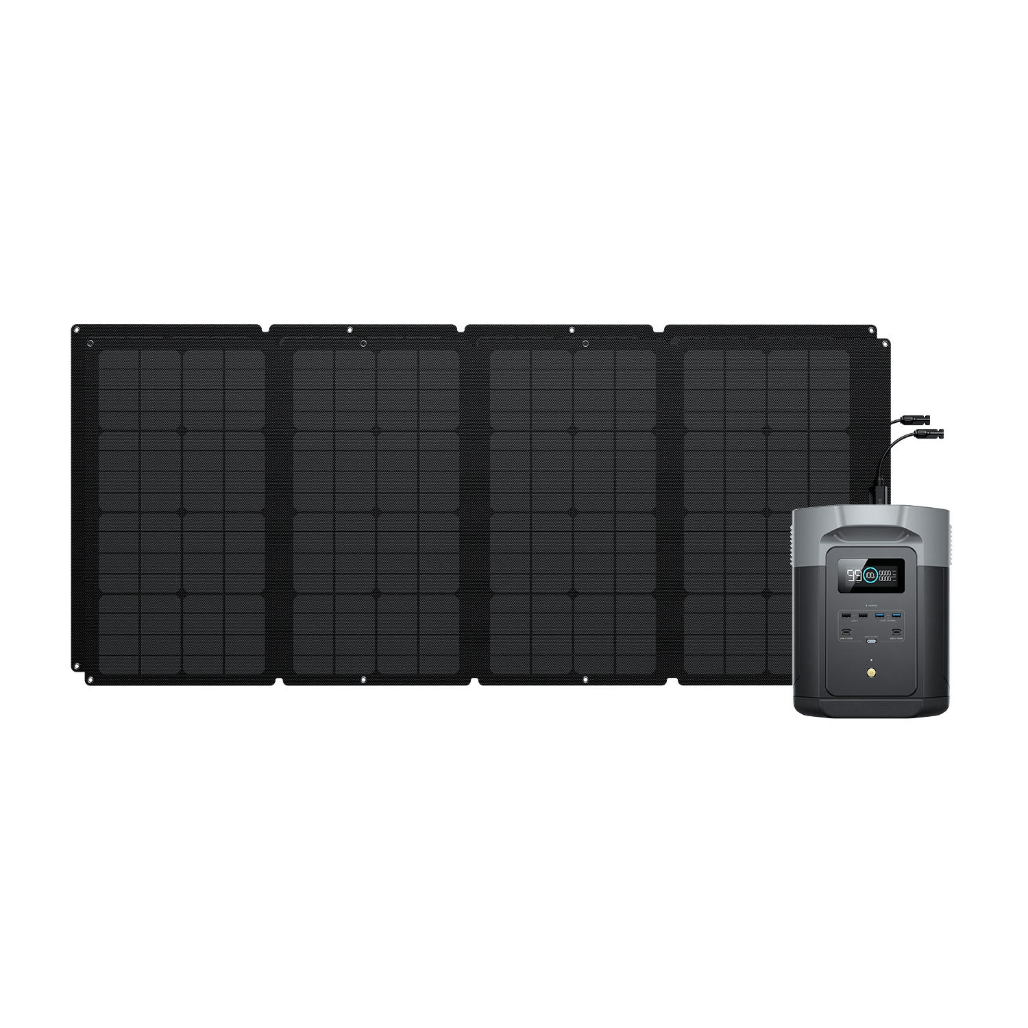 Generador solar EcoFlow DELTA 2 Max (FV 160 W)