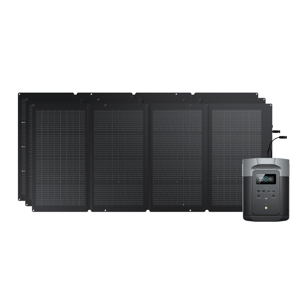 Generador solar EcoFlow DELTA 2 Max (FV 220 W)