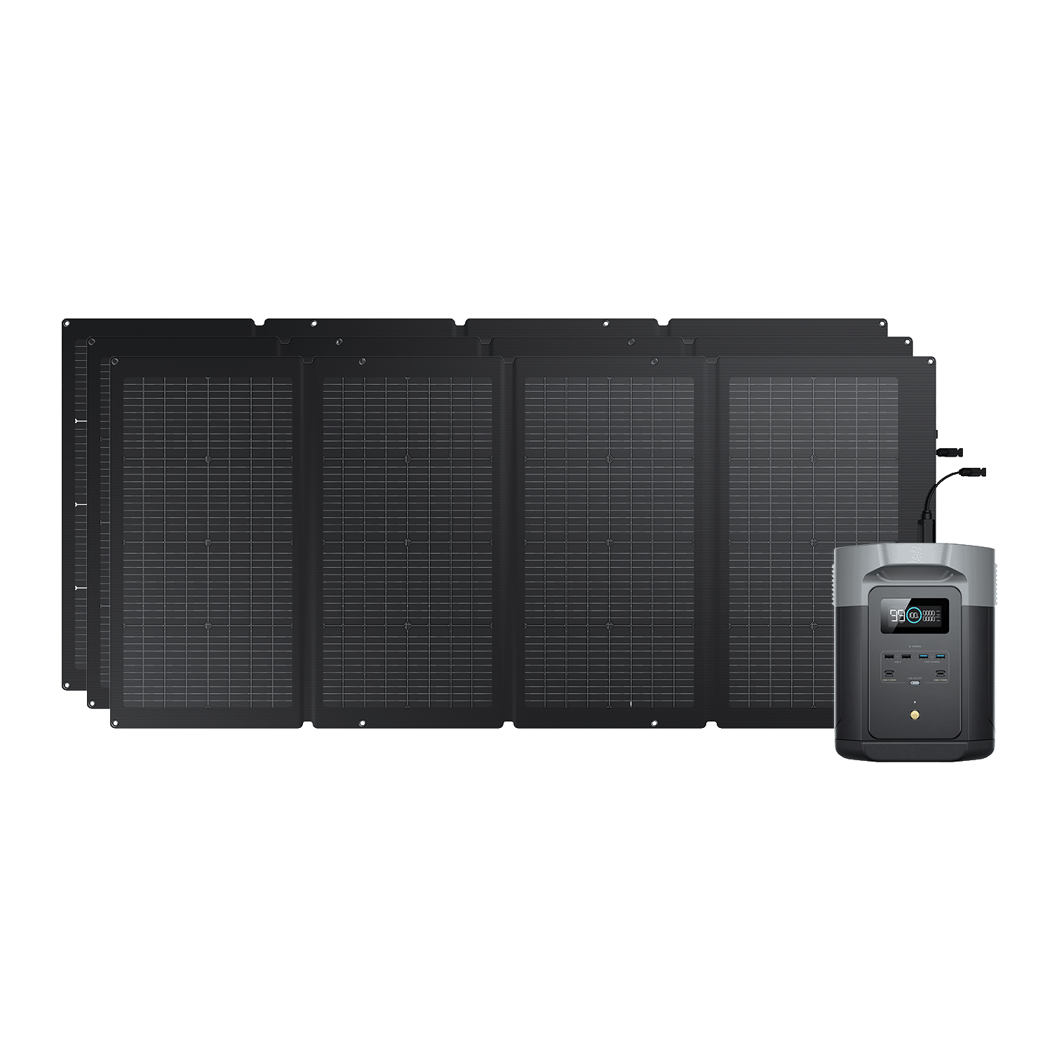Generador solar EcoFlow DELTA 2 Max (FV 220 W)