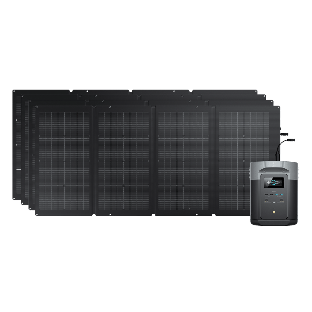 Generador solar EcoFlow DELTA 2 Max (FV 220 W)