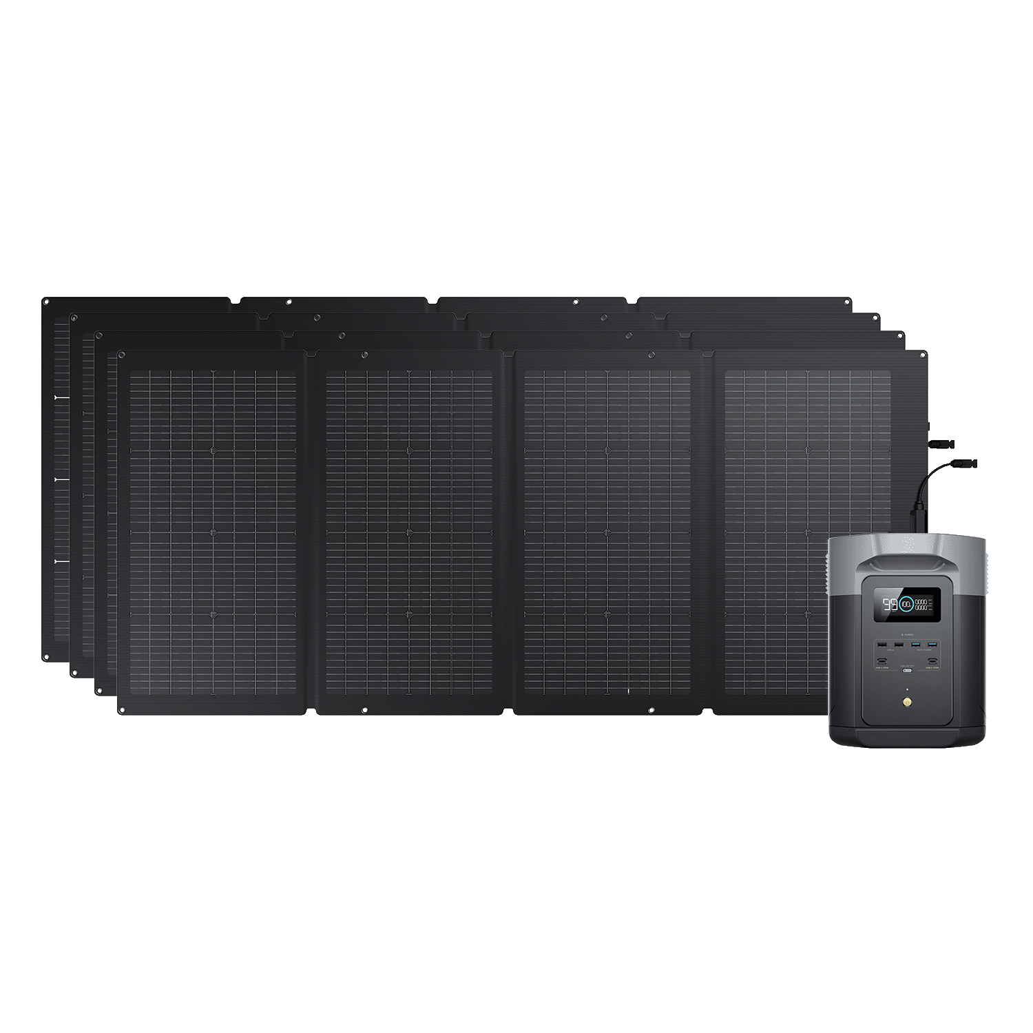 Generador solar EcoFlow DELTA 2 Max (FV 220 W)
