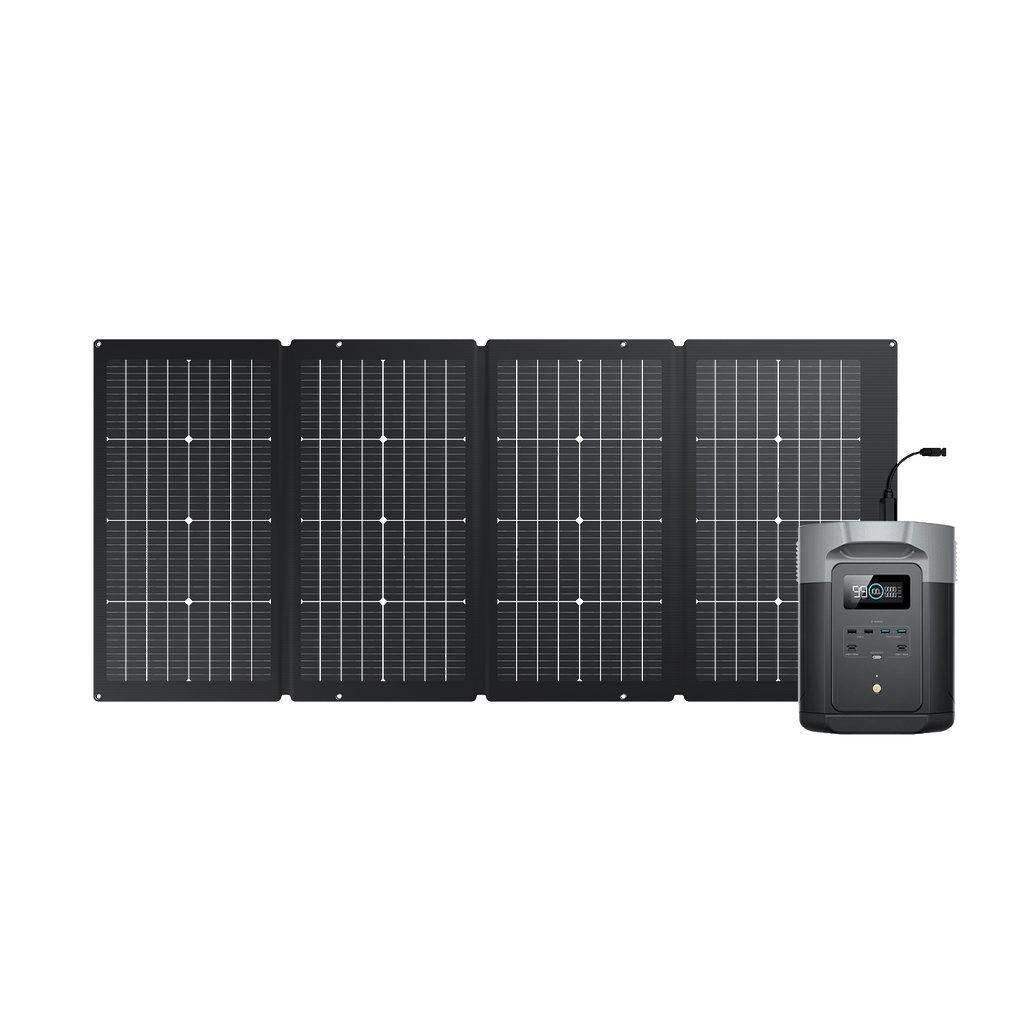 Generador solar EcoFlow DELTA 2 Max (FV 220 W)