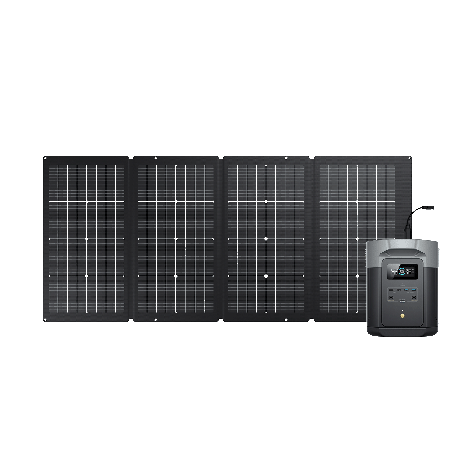 Generador solar EcoFlow DELTA 2 Max (FV 220 W)