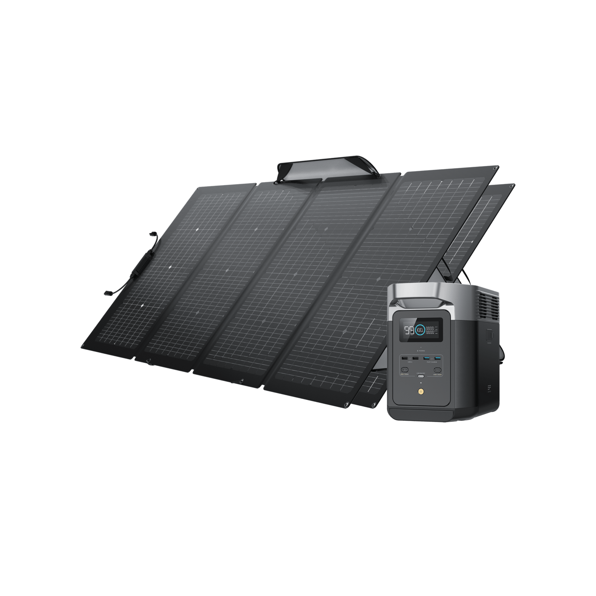 Generador solar EcoFlow DELTA 2 (FV 220 W)