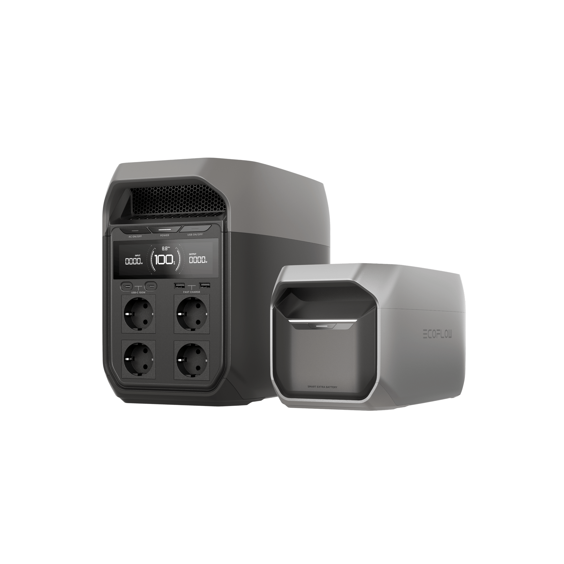 Paquete Serie EcoFlow DELTA 3 + Batería adicional inteligente
